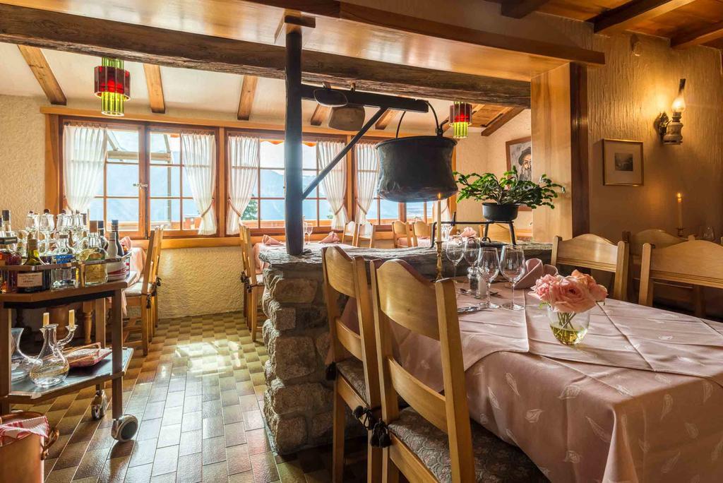 Swiss Chalet-Style Hotel Walliser Spycher Riederalp Exterior photo