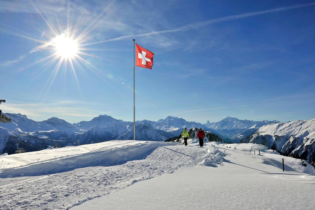Swiss Chalet-Style Hotel Walliser Spycher Riederalp Exterior photo